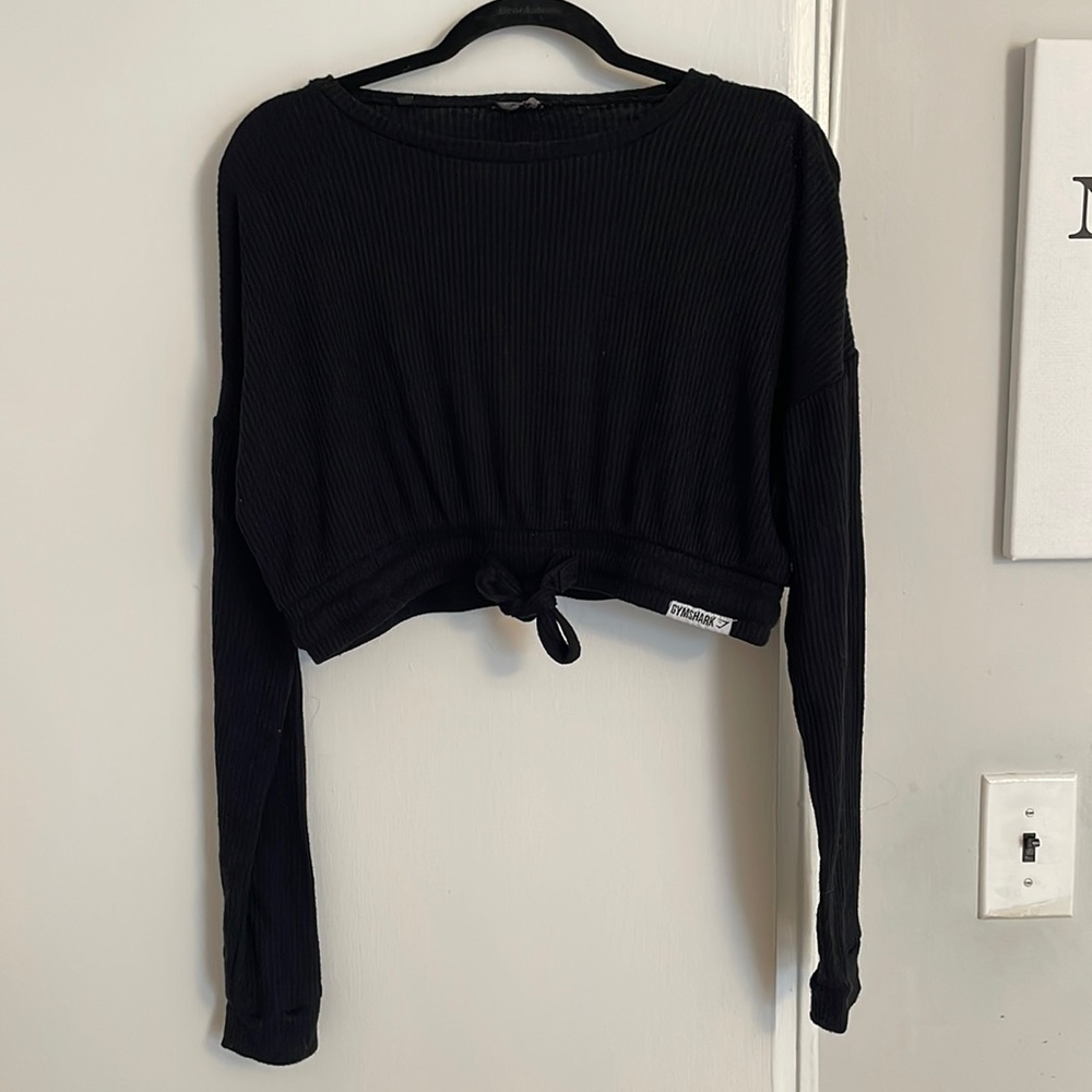Gymshark long sleeve crop top